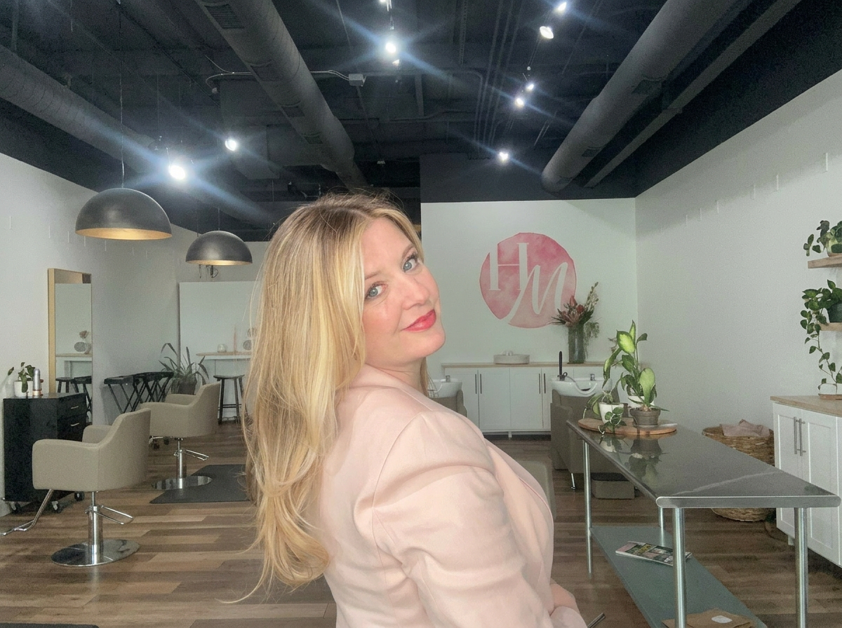 Lisa Pryor, founder of Hint of Mauve